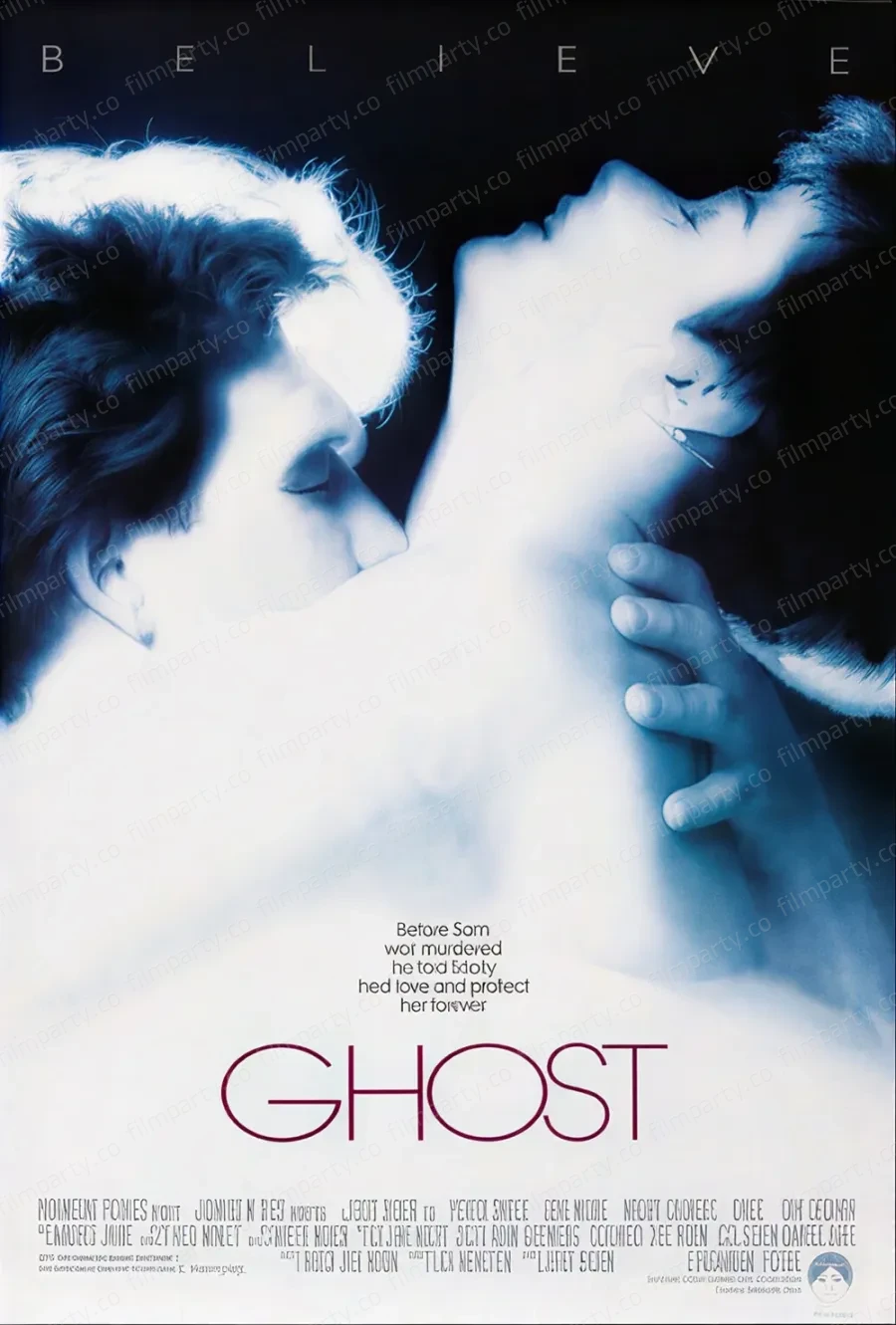 پوستر فیلم روح (Ghost 1990) - تماشای آنلاین و دانلود از فیلم پارتی