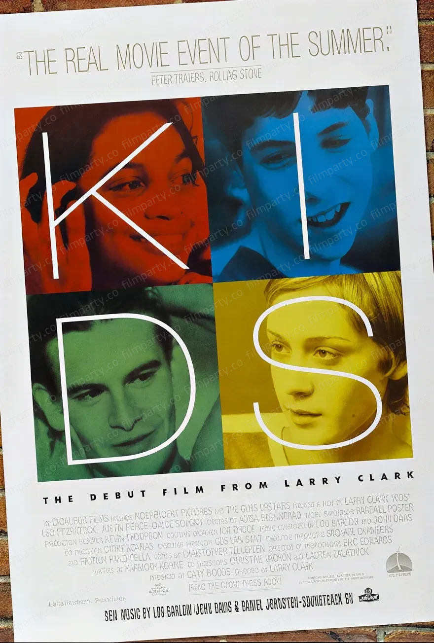 پوستر فیلم بچه‌ها (Kids 1995) - تماشای آنلاین و دانلود از فیلم پارتی