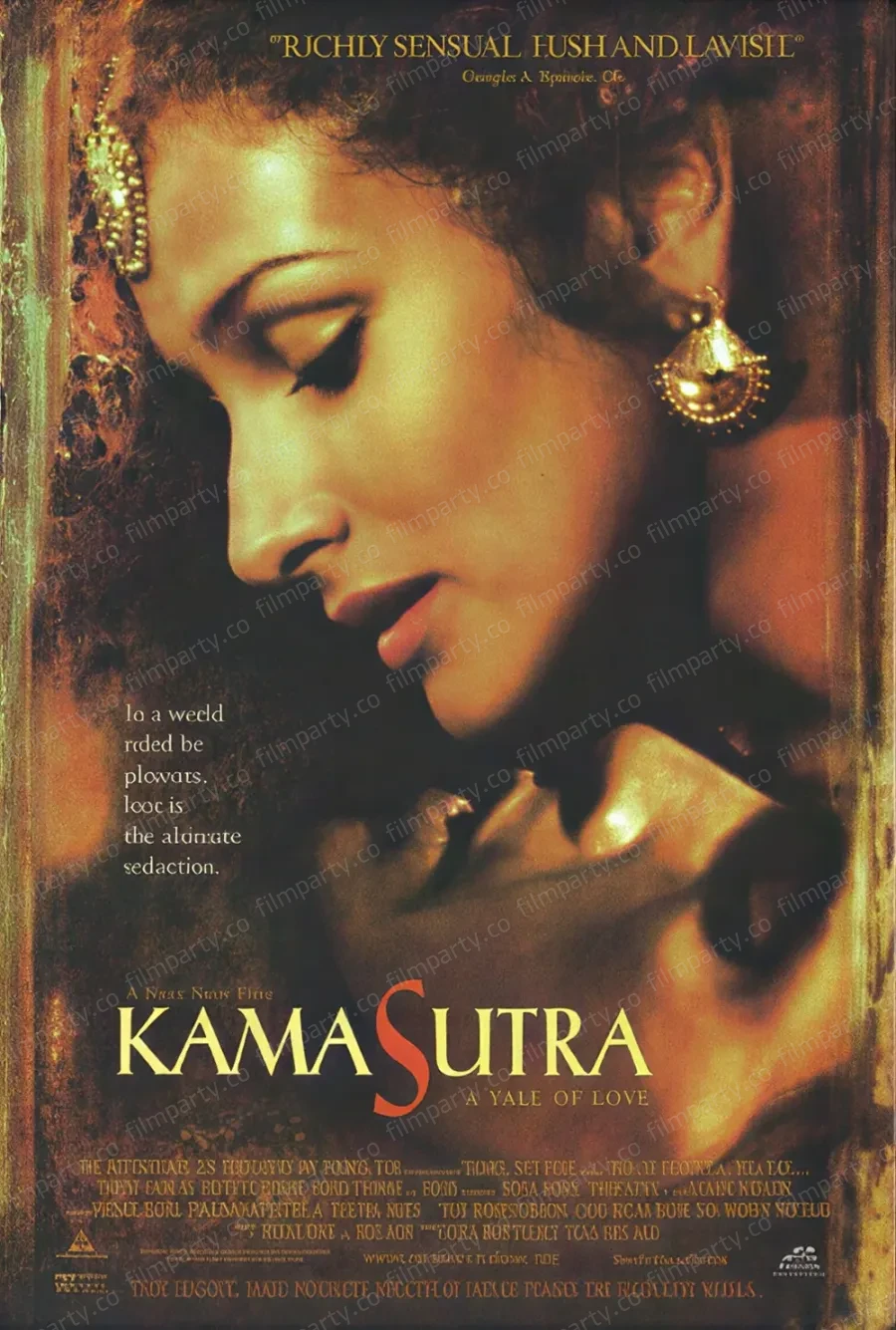 پوستر فیلم کاماسوترا: داستانی از عشق (Kama Sutra: A Tale of Love 1996) - تماشای آنلاین و دانلود از فیلم پارتی