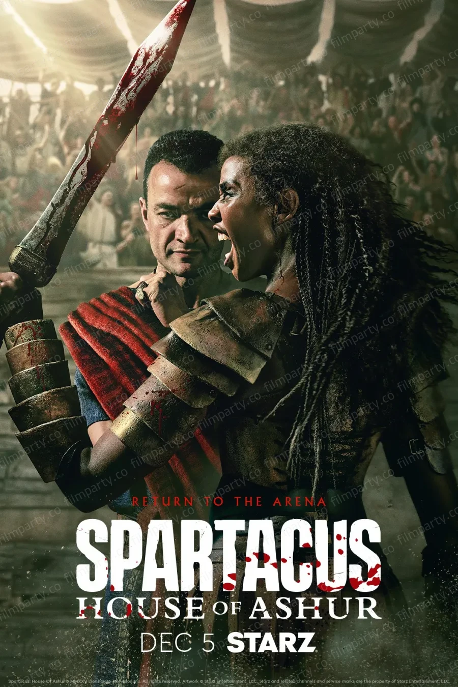 پوستر سریال اسپارتاکوس: خاندان آشور (Spartacus: House of Ashur 2025) - تماشای آنلاین و دانلود از فیلم پارتی