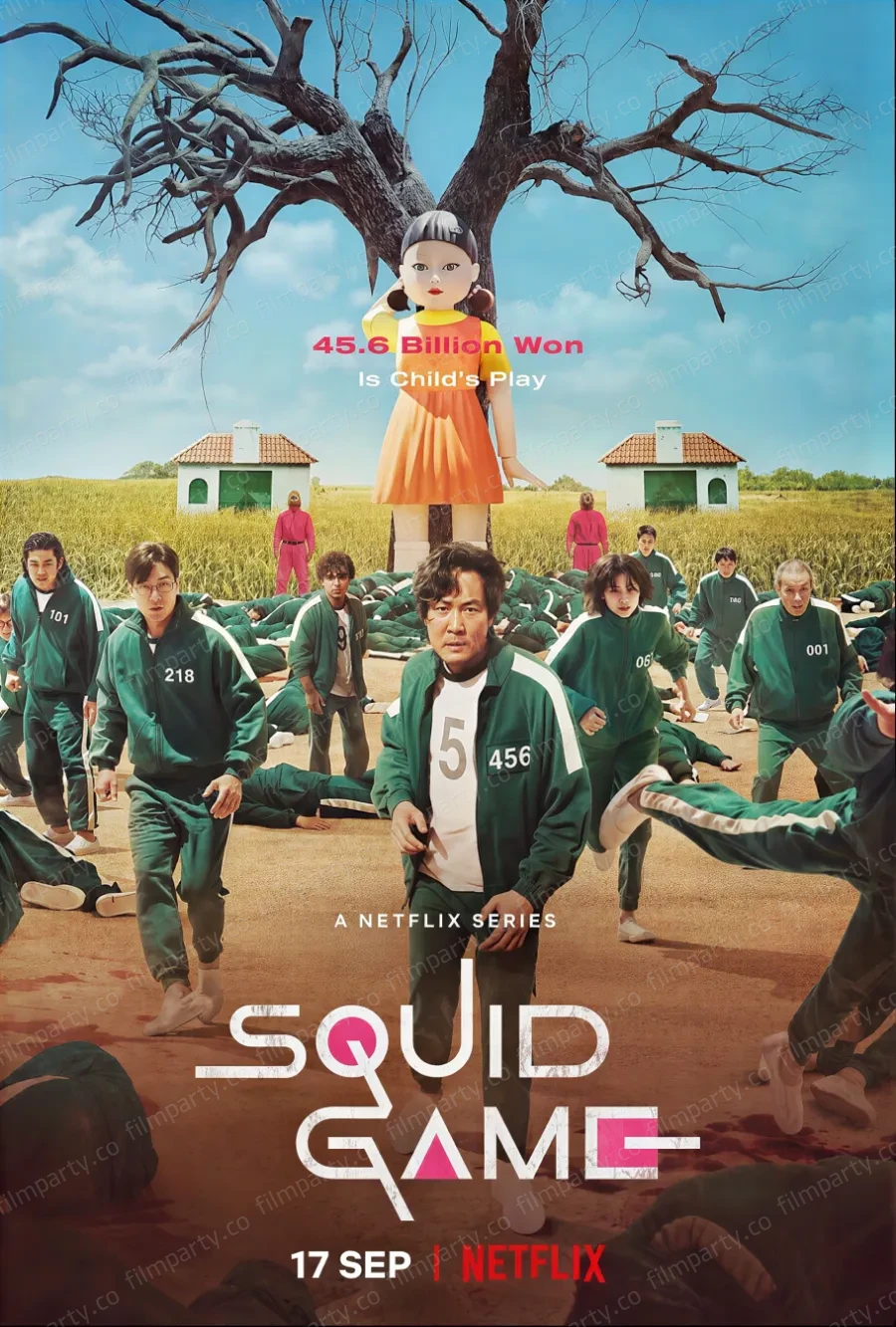 پوستر سریال بازی مرکب (Squid Game 2021) - تماشای آنلاین و دانلود از فیلم پارتی