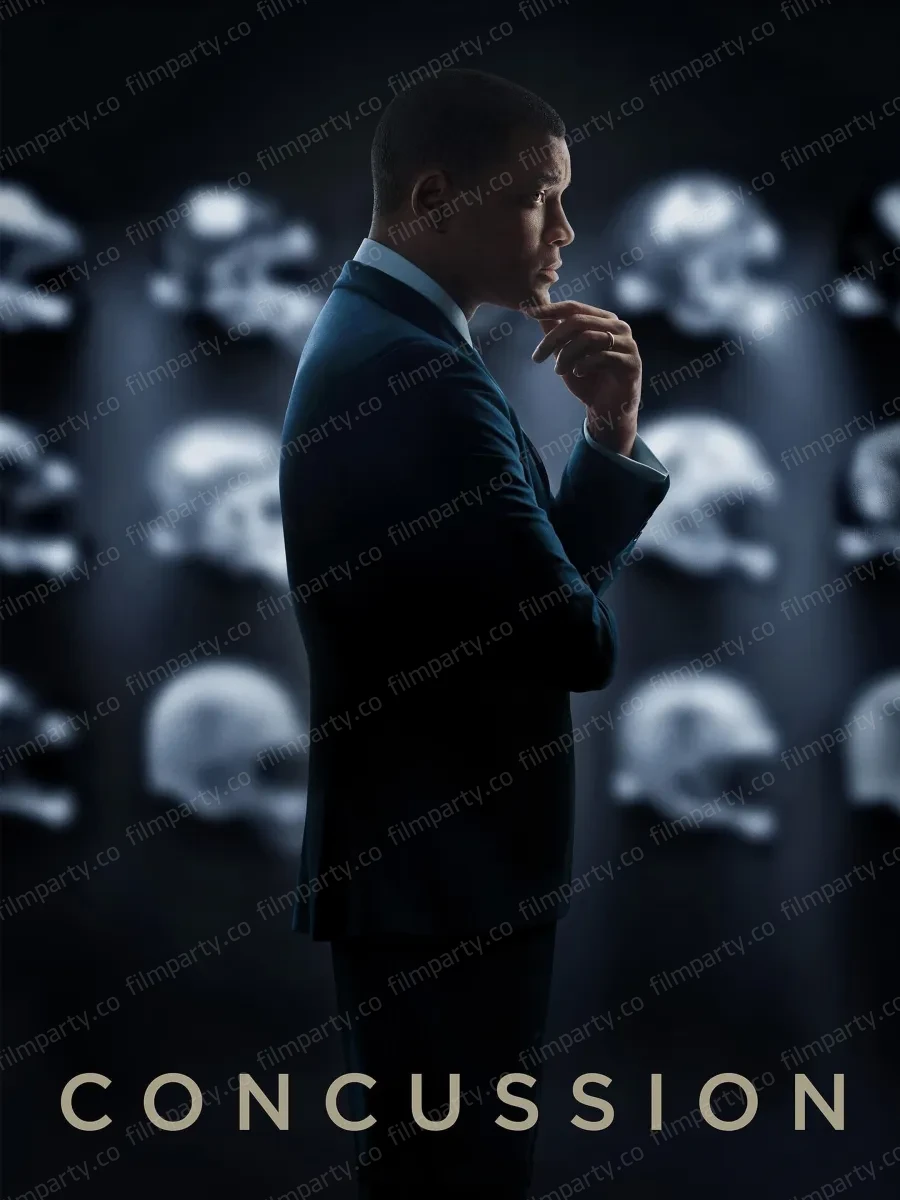 پوستر فیلم ضربه مغزی (Concussion 2015) - تماشای آنلاین و دانلود از فیلم پارتی