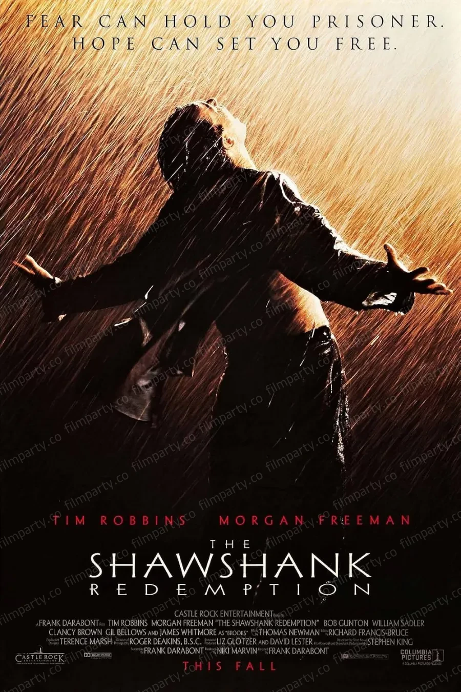 پوستر فیلم رستگاری در شاوشنک (The Shawshank Redemption 1994) - تماشای آنلاین و دانلود از فیلم پارتی