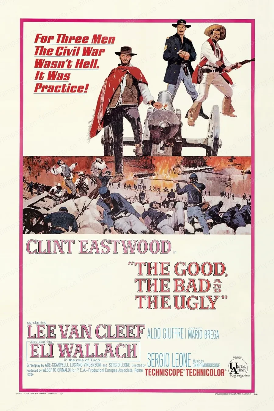پوستر فیلم خوب، بد، زشت (The Good, the Bad and the Ugly 1966) - تماشای آنلاین و دانلود از فیلم پارتی