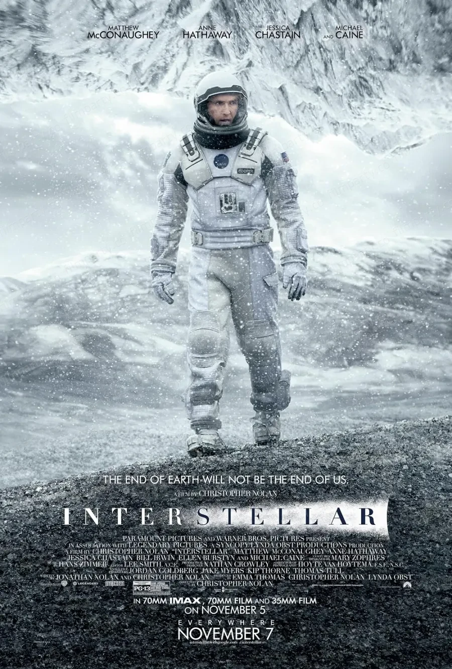 پوستر فیلم در میان ستارگان (Interstellar 2014) - تماشای آنلاین و دانلود از فیلم پارتی