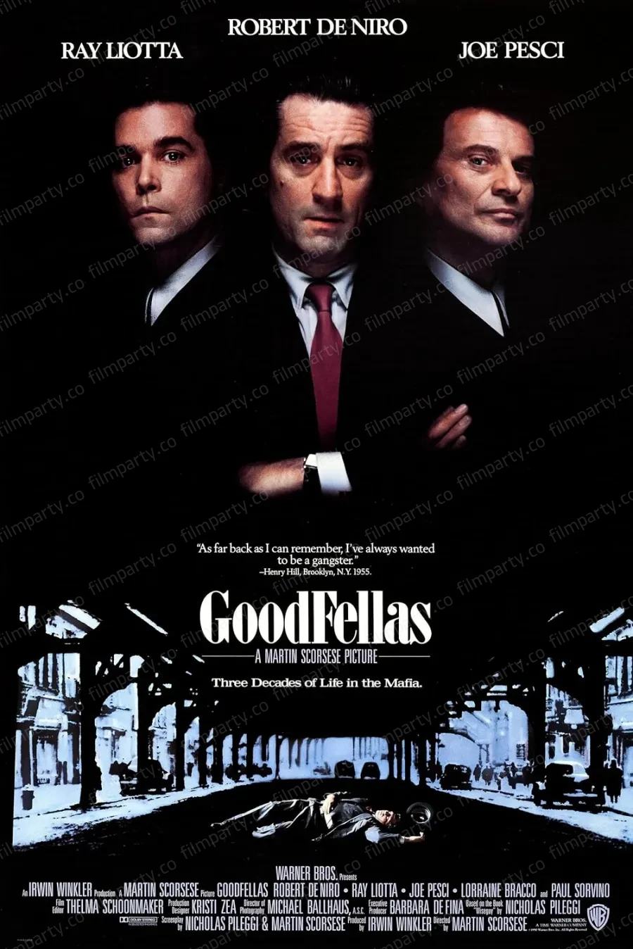 پوستر فیلم رفقای خوب (GoodFellas 1990) - تماشای آنلاین و دانلود از فیلم پارتی