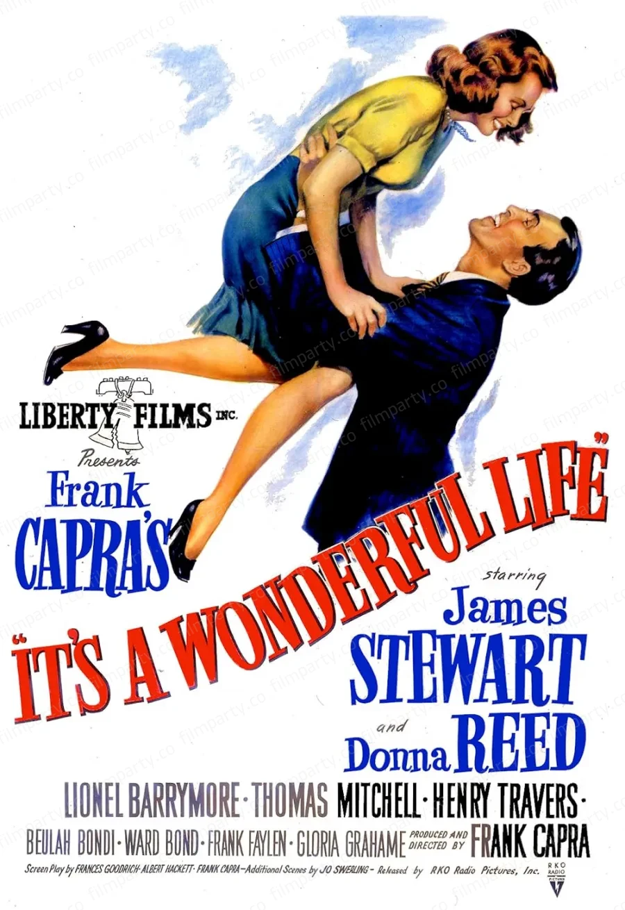 پوستر فیلم زندگی شگفت‌انگیز است (It's a Wonderful Life 1946) - تماشای آنلاین و دانلود از فیلم پارتی