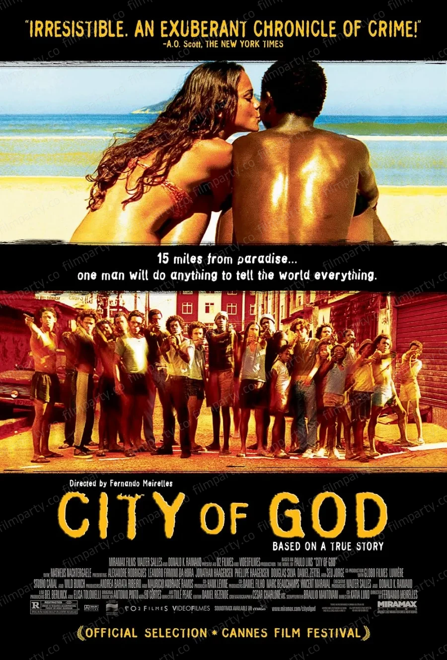 پوستر فیلم شهر خدا (City of God 2002) - تماشای آنلاین و دانلود از فیلم پارتی
