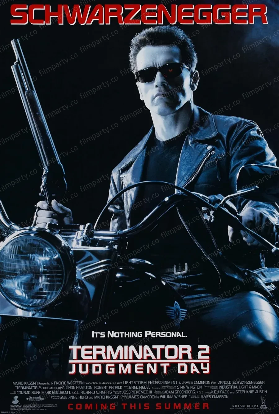 پوستر فیلم نابودگر ۲: روز داوری (Terminator 2: Judgment Day 1991) - تماشای آنلاین و دانلود از فیلم پارتی
