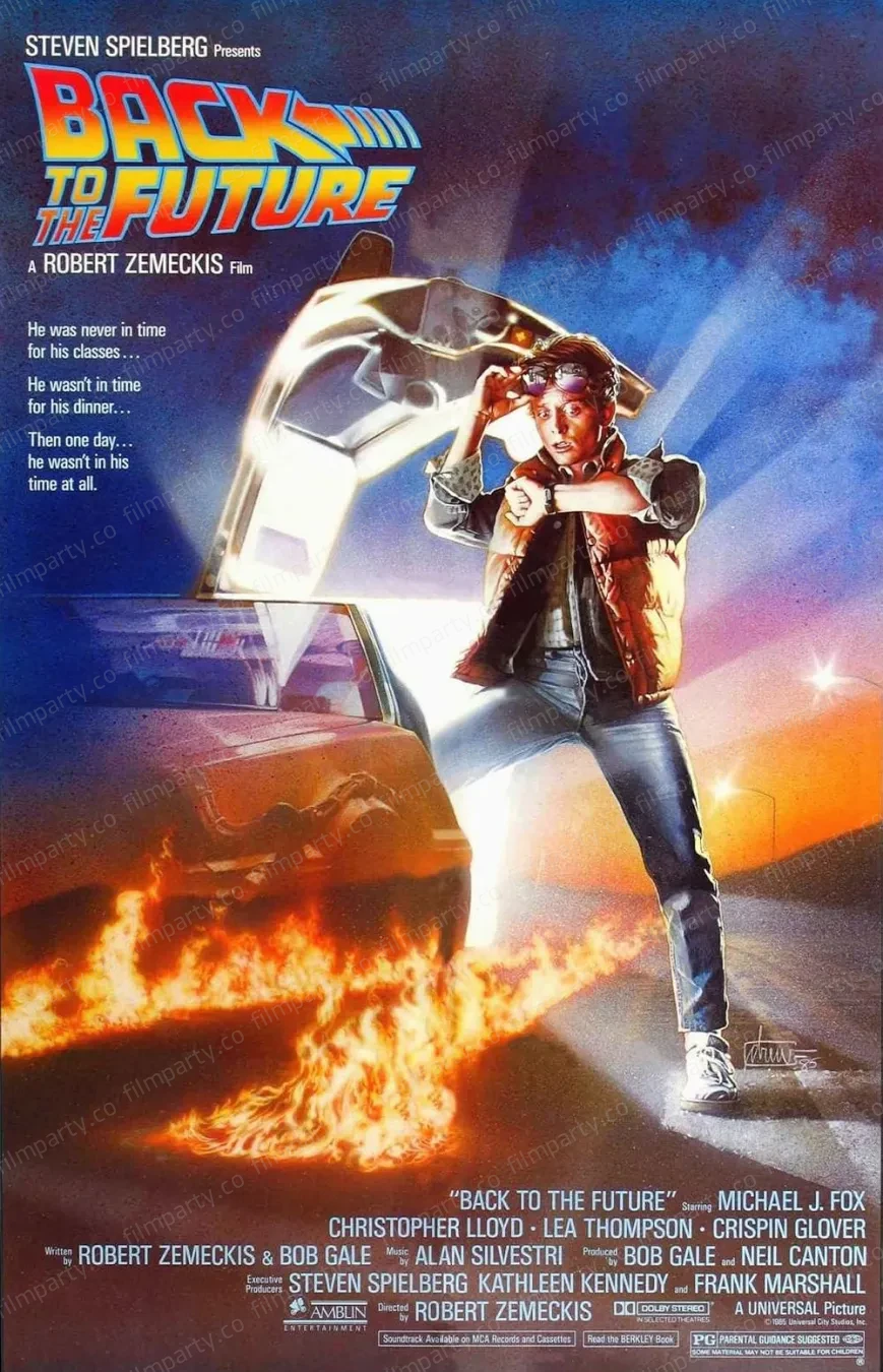 پوستر فیلم بازگشت به آینده (Back to the Future 1985) - تماشای آنلاین و دانلود از فیلم پارتی