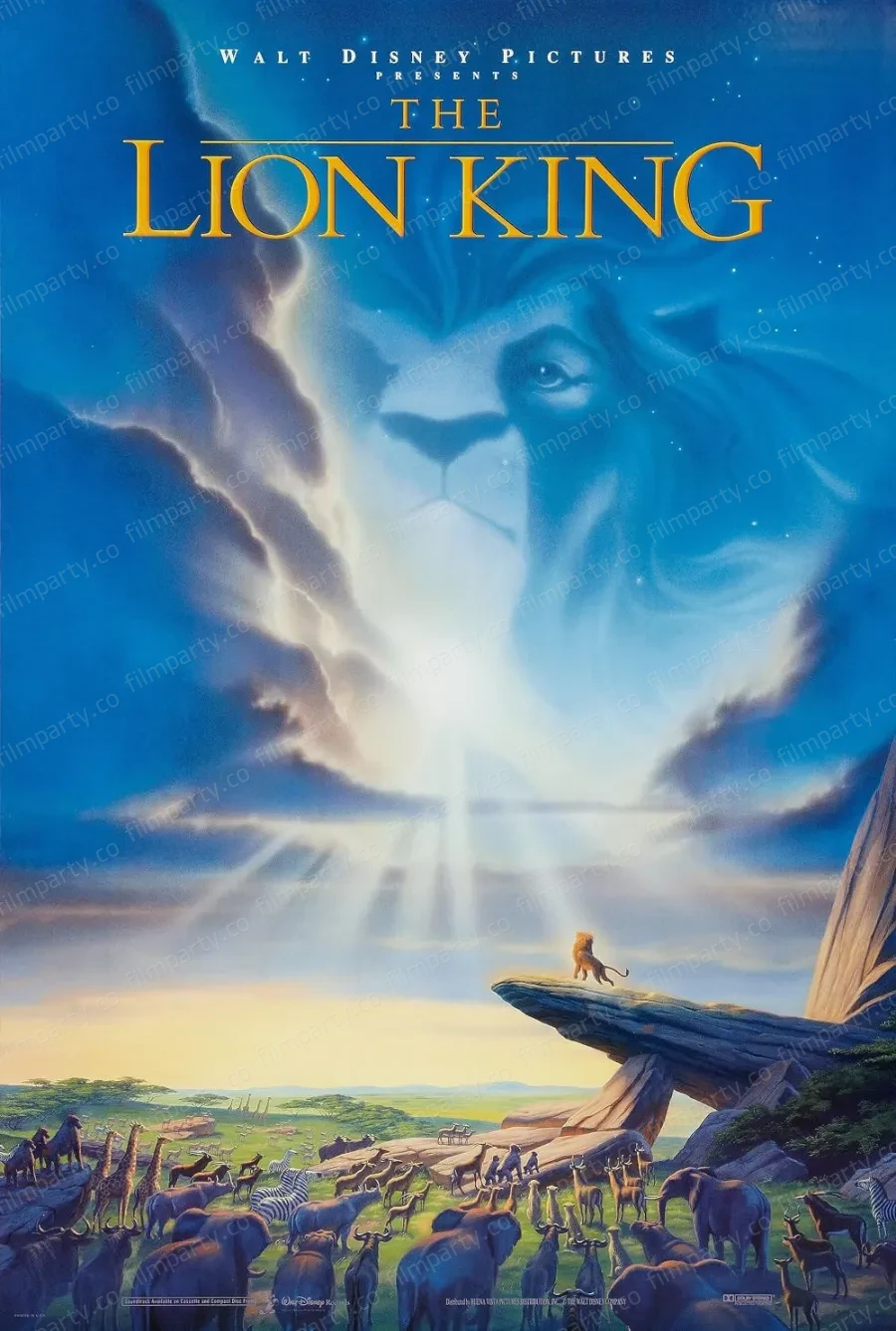 پوستر فیلم شیرشاه (The Lion King 1994) - تماشای آنلاین و دانلود از فیلم پارتی
