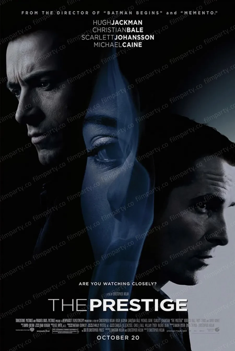 پوستر فیلم پرستیژ (The Prestige 2006) - تماشای آنلاین و دانلود از فیلم پارتی