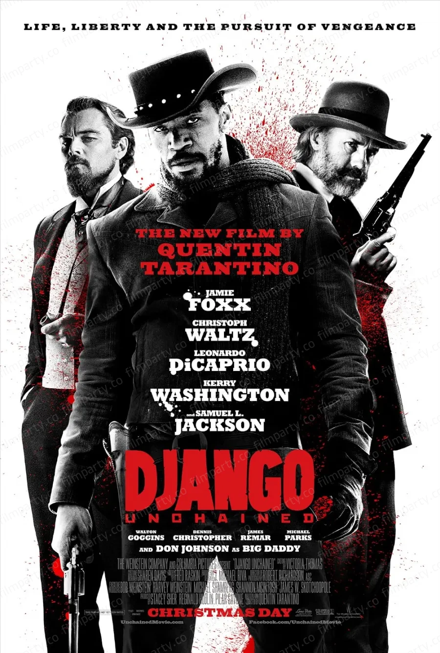 پوستر فیلم جانگوی زنجیرگسسته (Django Unchained 2012) - تماشای آنلاین و دانلود از فیلم پارتی