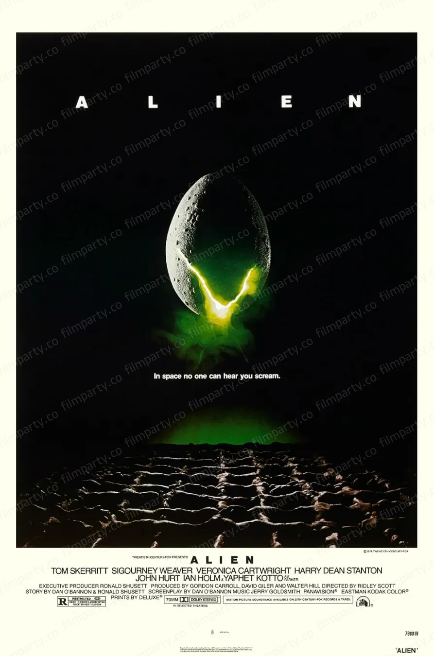 پوستر فیلم بیگانه (Alien 1979) - تماشای آنلاین و دانلود از فیلم پارتی