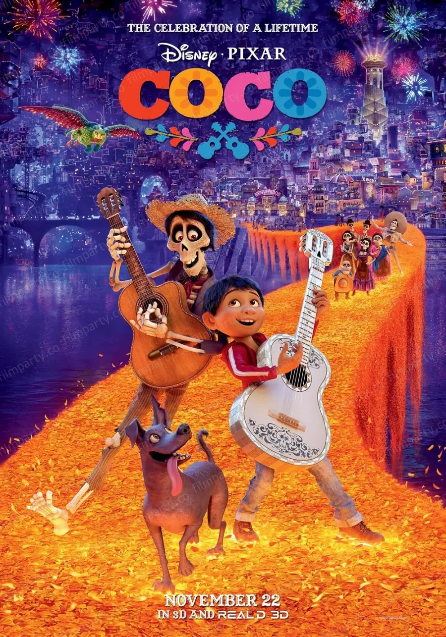 پوستر فیلم کوکو (Coco 2017) - تماشای آنلاین و دانلود از فیلم پارتی