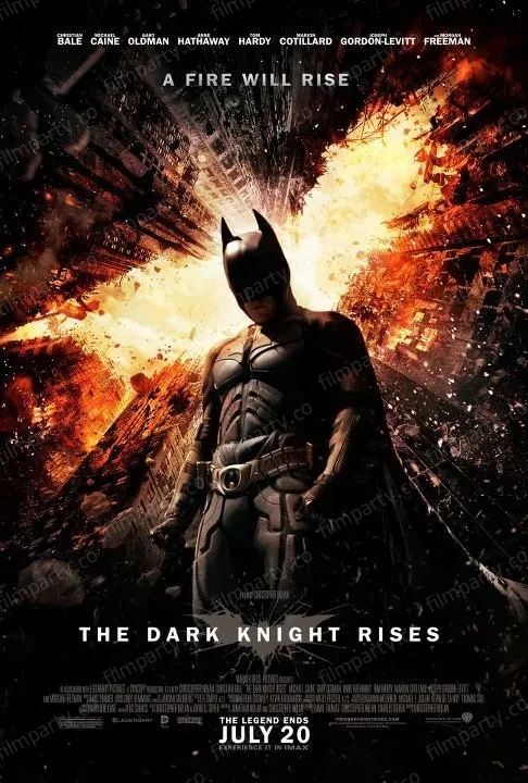 پوستر فیلم شوالیهٔ تاریکی برمی‌خیزد (The Dark Knight Rises 2012) - تماشای آنلاین و دانلود از فیلم پارتی