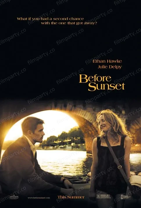 پوستر فیلم پیش از غروب (Before Sunset 2004) - تماشای آنلاین و دانلود از فیلم پارتی