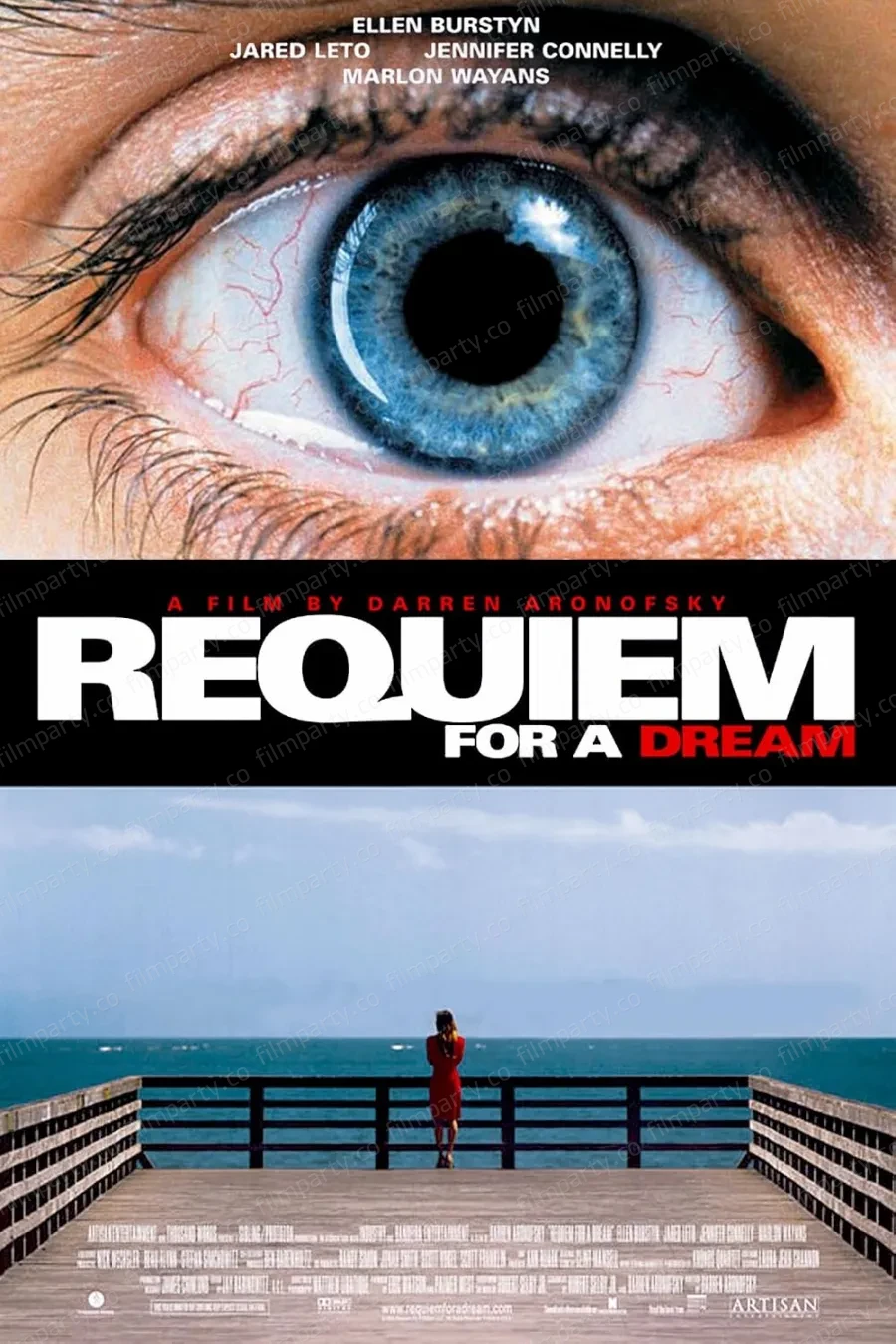 پوستر فیلم مرثیه‌ای برای یک رؤیا (Requiem for a Dream 2000) - تماشای آنلاین و دانلود از فیلم پارتی