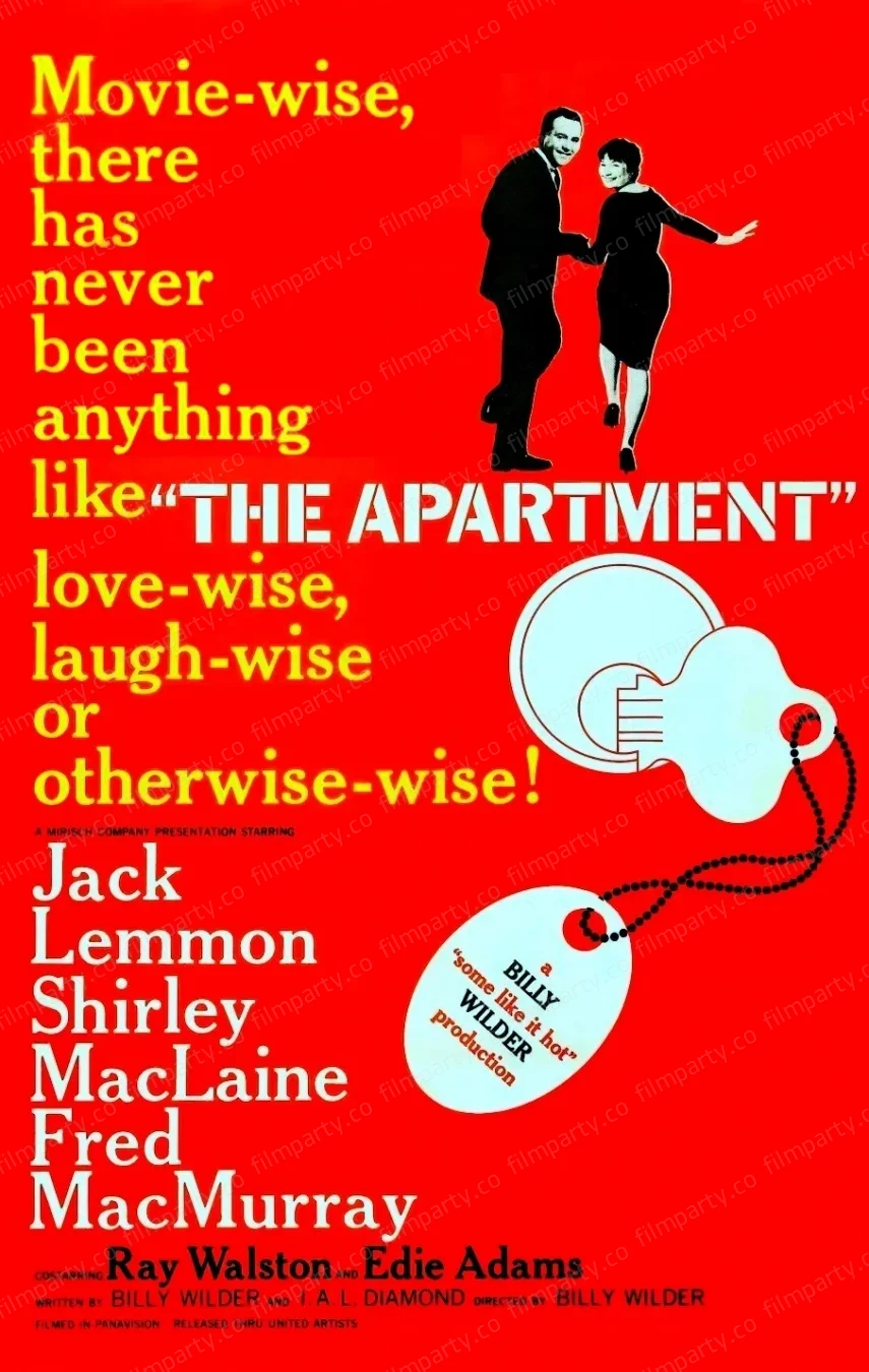 پوستر فیلم آپارتمان (The Apartment 1960) - تماشای آنلاین و دانلود از فیلم پارتی