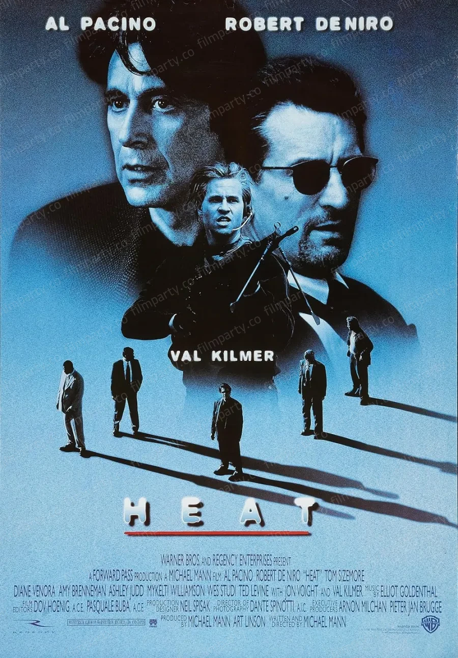 پوستر فیلم مخمصه (Heat 1995) - تماشای آنلاین و دانلود از فیلم پارتی