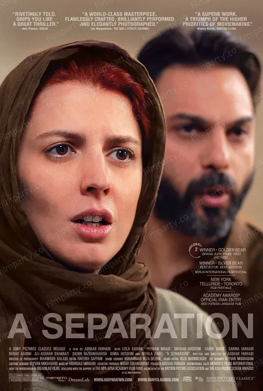 پوستر فیلم جدایی نادر از سیمین (A Separation 2011) - تماشای آنلاین و دانلود از فیلم پارتی
