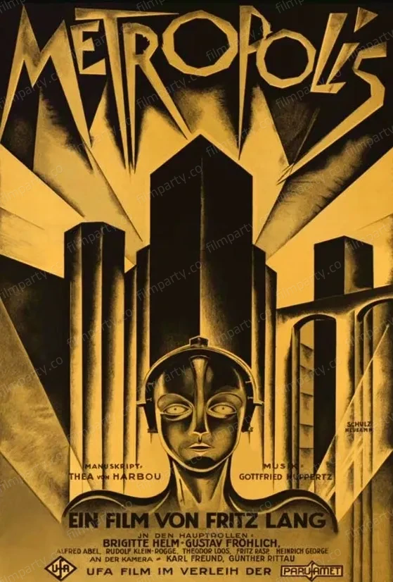 پوستر فیلم متروپلیس (Metropolis 1927) - تماشای آنلاین و دانلود از فیلم پارتی
