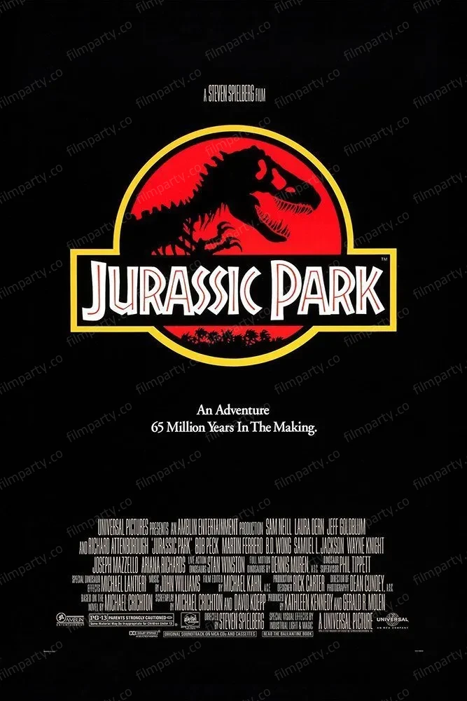 پوستر فیلم پارک ژوراسیک (Jurassic Park 1993) - تماشای آنلاین و دانلود از فیلم پارتی