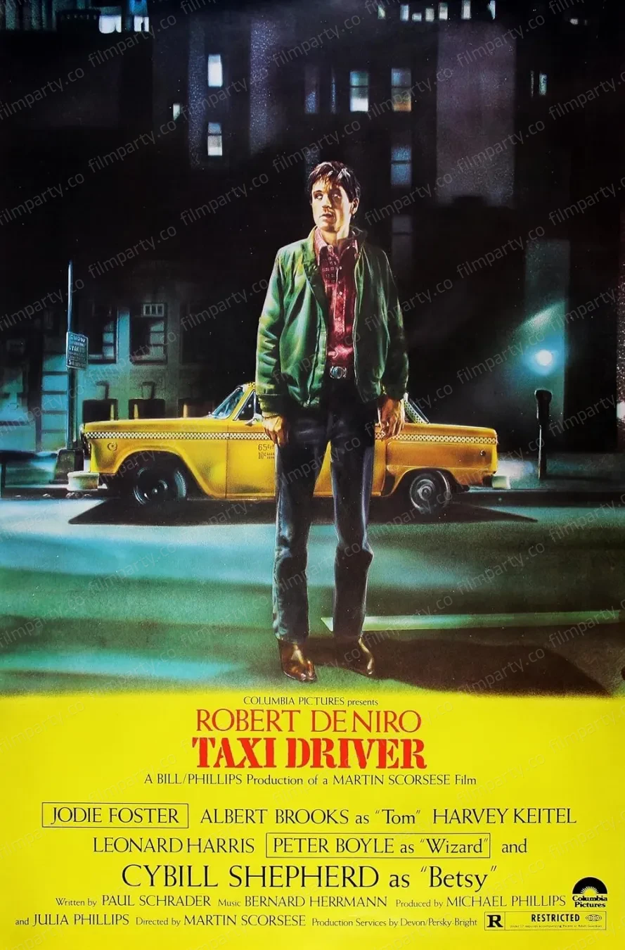 پوستر فیلم راننده تاکسی (Taxi Driver 1976) - تماشای آنلاین و دانلود از فیلم پارتی