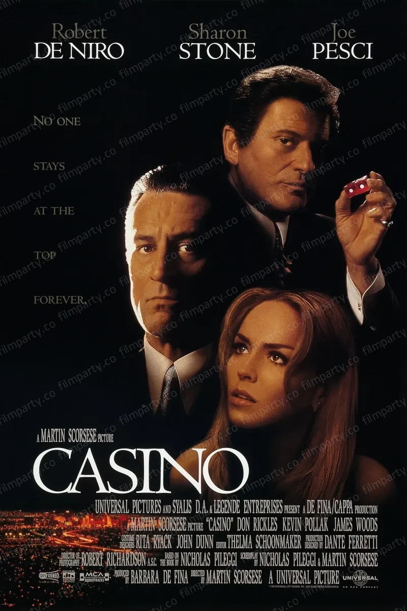 پوستر فیلم کازینو (Casino 1995) - تماشای آنلاین و دانلود از فیلم پارتی