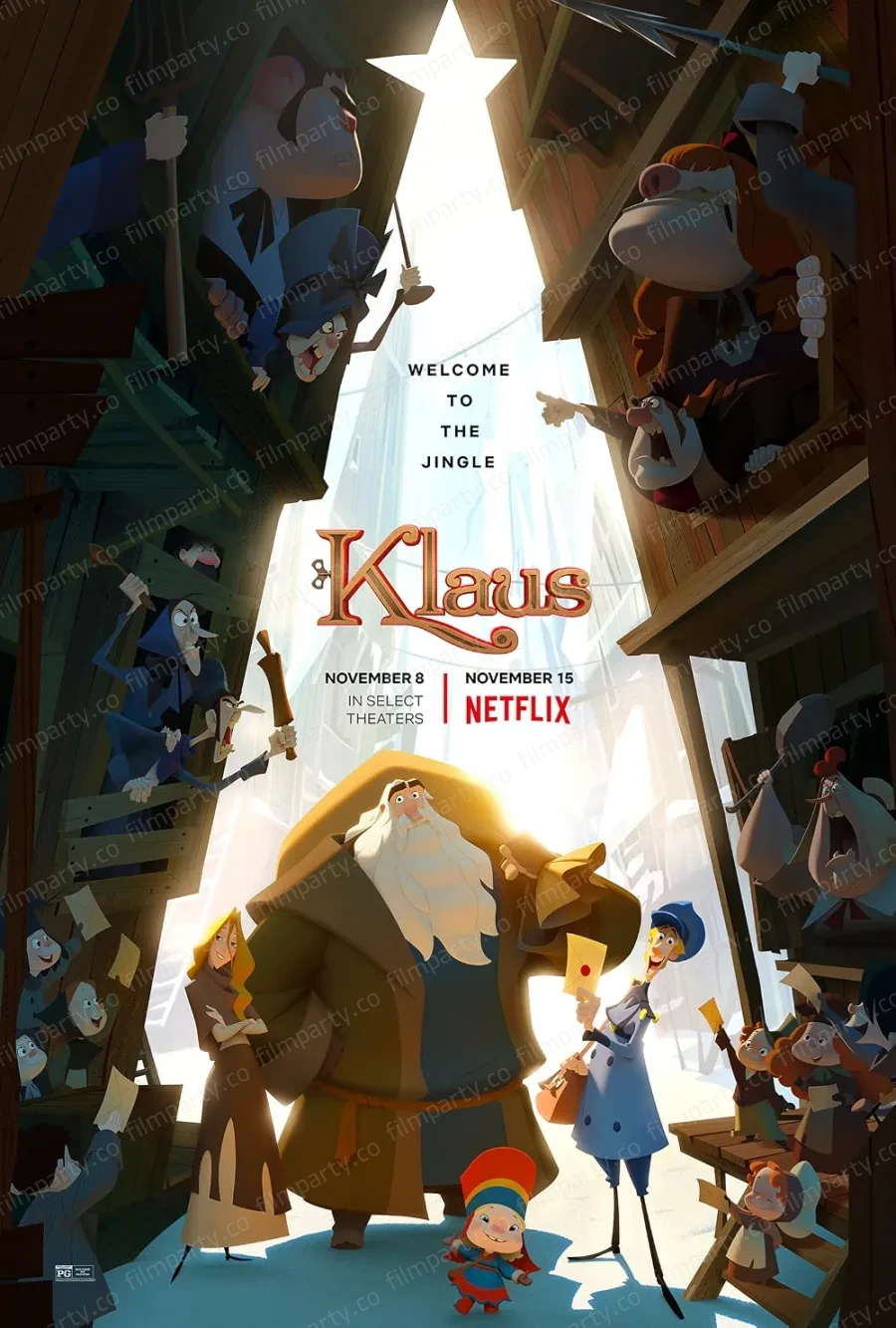 پوستر فیلم کلاوس (Klaus 2019) - تماشای آنلاین و دانلود از فیلم پارتی