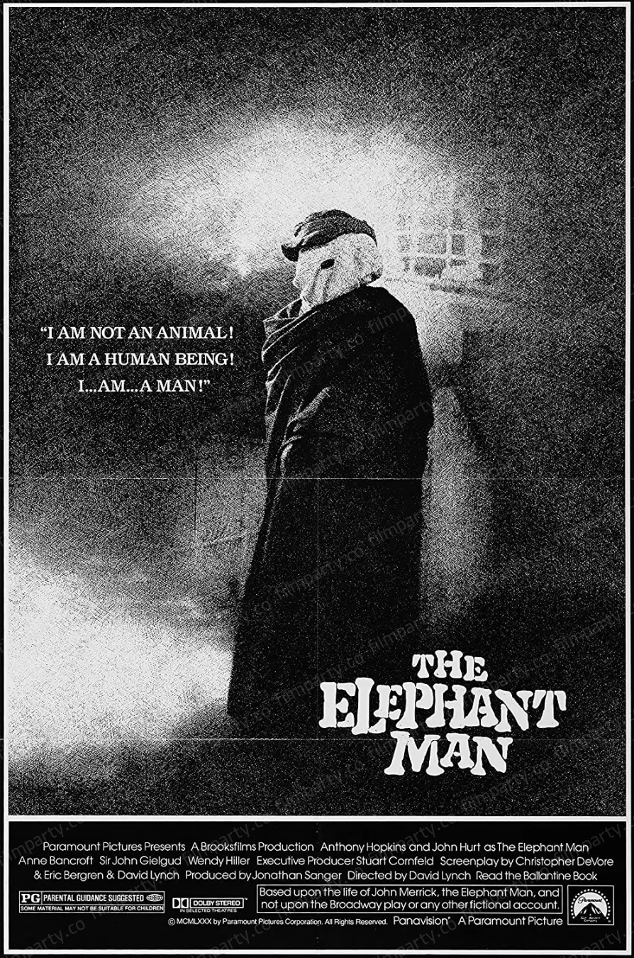 پوستر فیلم مرد فیل‌نما (The Elephant Man 1980) - تماشای آنلاین و دانلود از فیلم پارتی