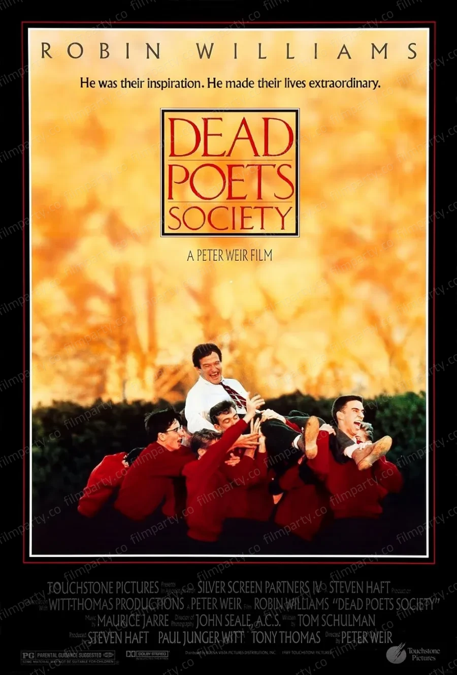 پوستر فیلم انجمن شاعران مرده (Dead Poets Society 1989) - تماشای آنلاین و دانلود از فیلم پارتی