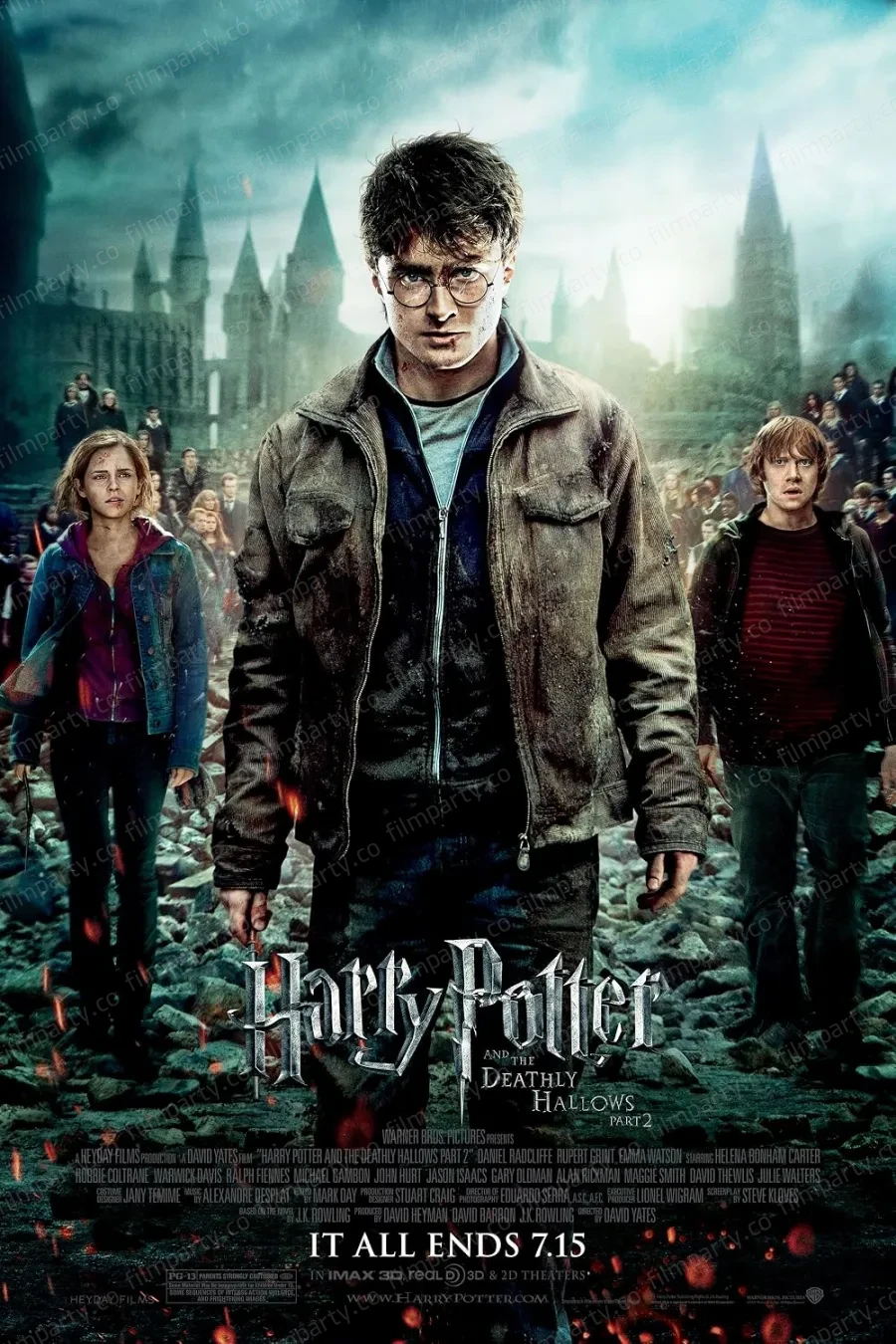 پوستر فیلم هری پاتر و یادگاران مرگ: بخش دوم (Harry Potter and the Deathly Hallows: Part 2 2011) - تماشای آنلاین و دانلود از فیلم پارتی
