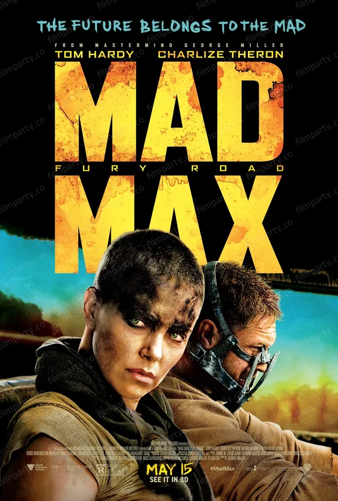 پوستر فیلم مکس دیوانه: جادهٔ خشم (Mad Max: Fury Road 2015) - تماشای آنلاین و دانلود از فیلم پارتی