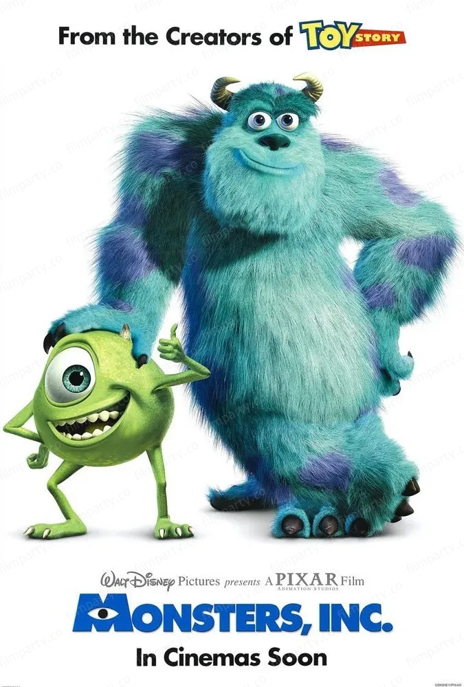 پوستر فیلم شرکت هیولاها (Monsters, Inc. 2001) - تماشای آنلاین و دانلود از فیلم پارتی