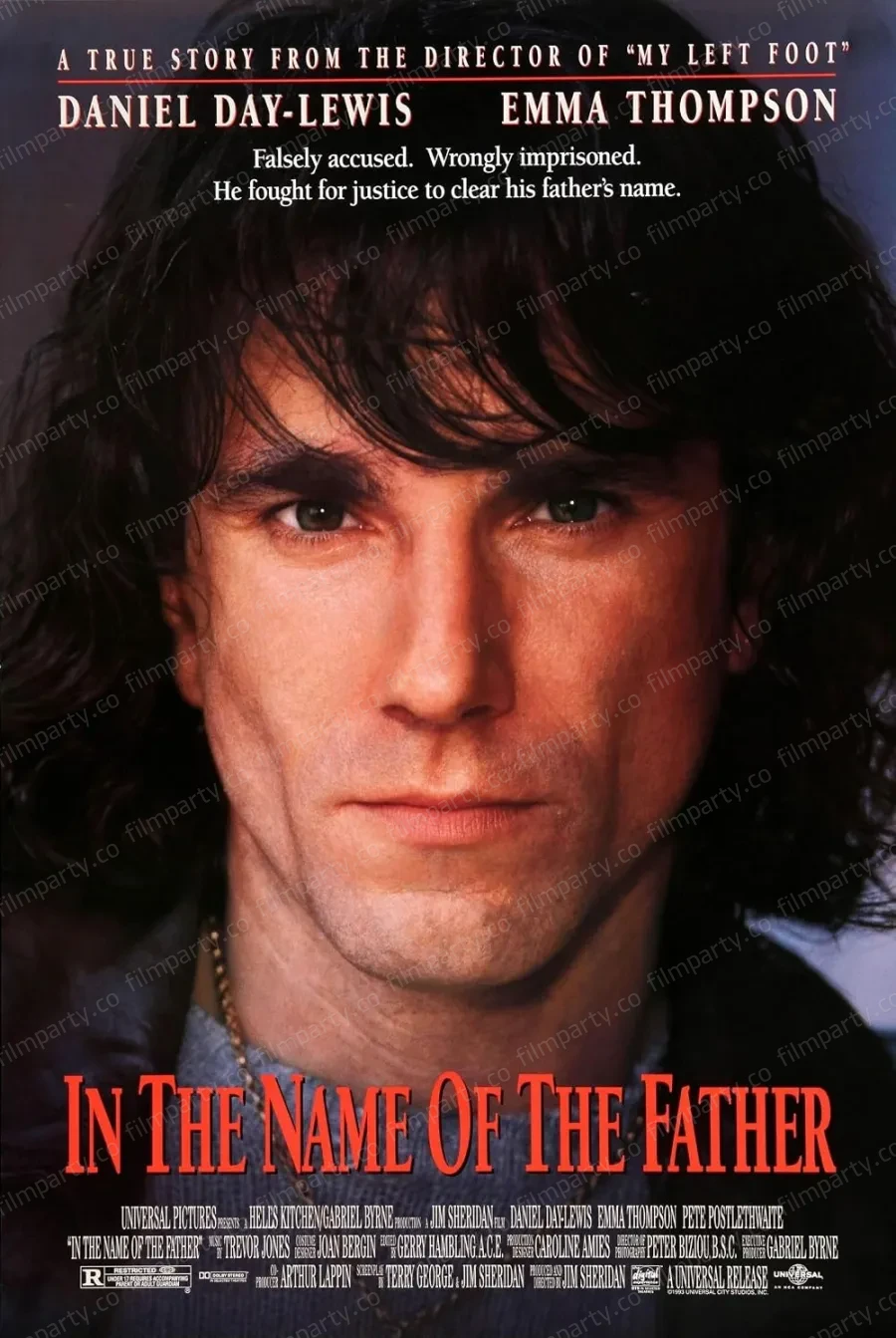 پوستر فیلم به نام پدر (In the Name of the Father 1993) - تماشای آنلاین و دانلود از فیلم پارتی
