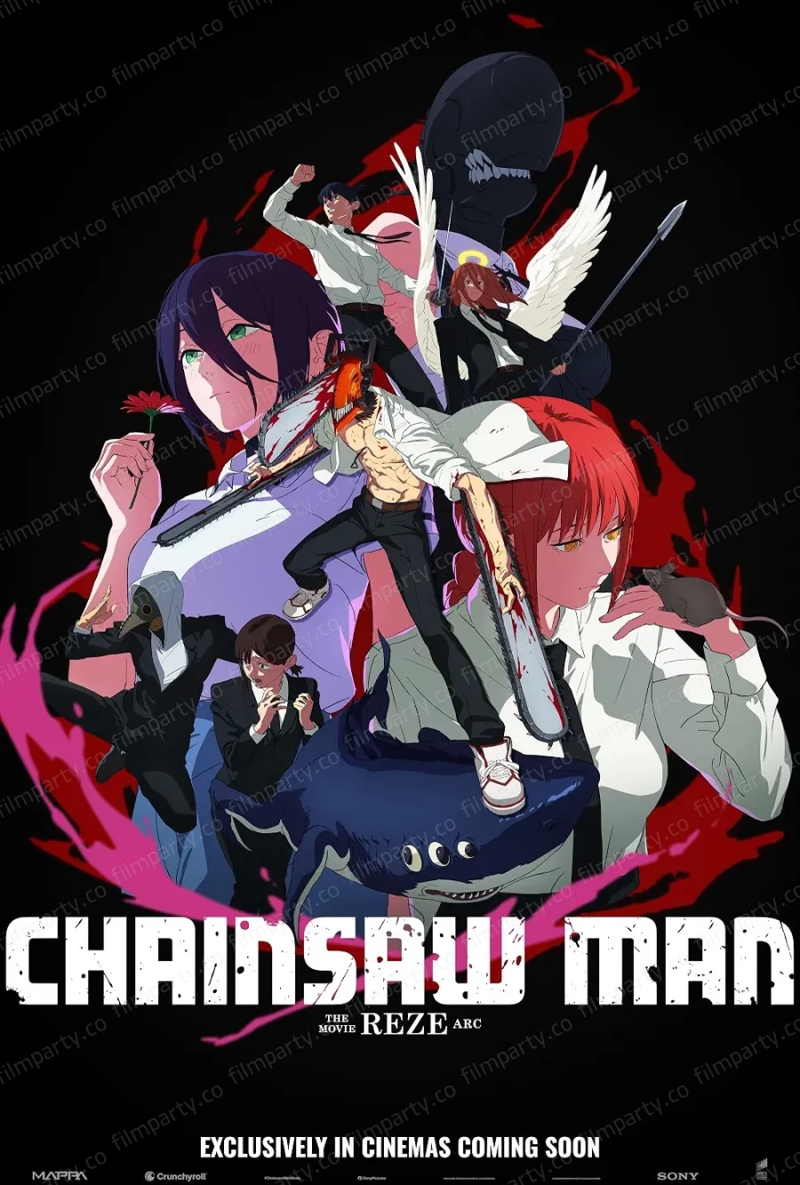 پوستر فیلم مرد اره‌برقی - فیلم: قوس رزه (Chainsaw Man - The Movie: Reze Arc 2025) - تماشای آنلاین و دانلود از فیلم پارتی