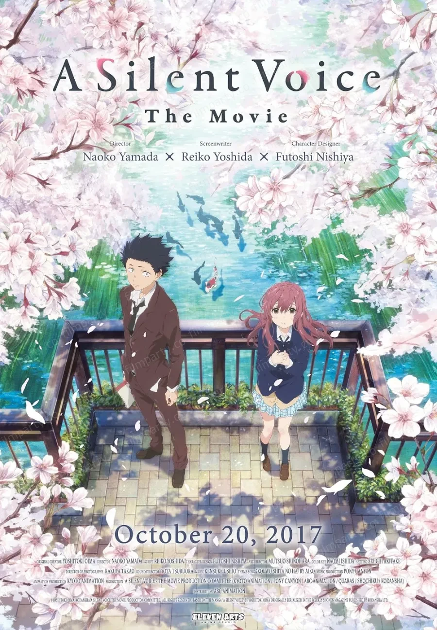 پوستر فیلم صدای خاموش (A Silent Voice: The Movie 2016) - تماشای آنلاین و دانلود از فیلم پارتی