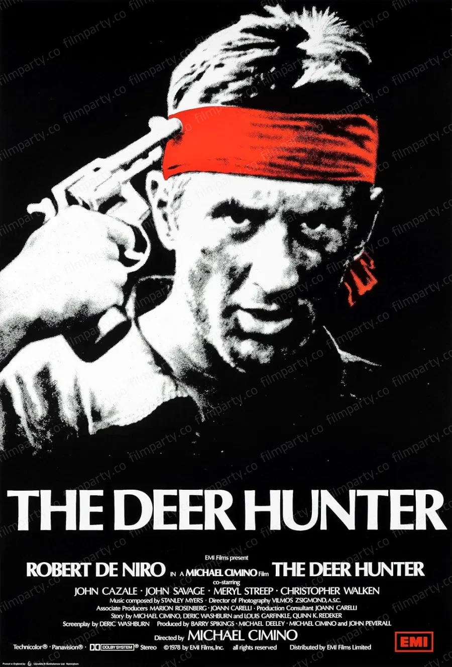 پوستر فیلم شکارچی گوزن (The Deer Hunter 1978) - تماشای آنلاین و دانلود از فیلم پارتی