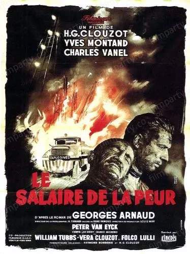 پوستر فیلم مزد ترس (The Wages of Fear 1953) - تماشای آنلاین و دانلود از فیلم پارتی