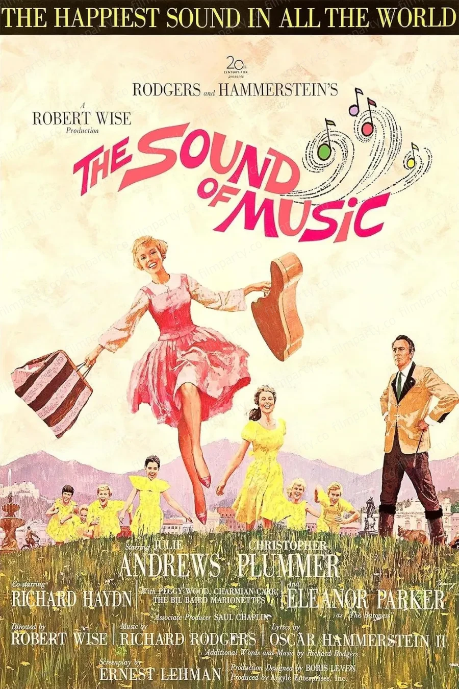 پوستر فیلم اشک‌ها و لبخندها (The Sound of Music 1965) - تماشای آنلاین و دانلود از فیلم پارتی