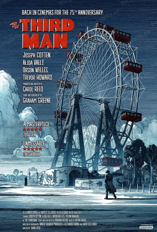 پوستر فیلم مرد سوم (The Third Man 1949) - تماشای آنلاین و دانلود از فیلم پارتی
