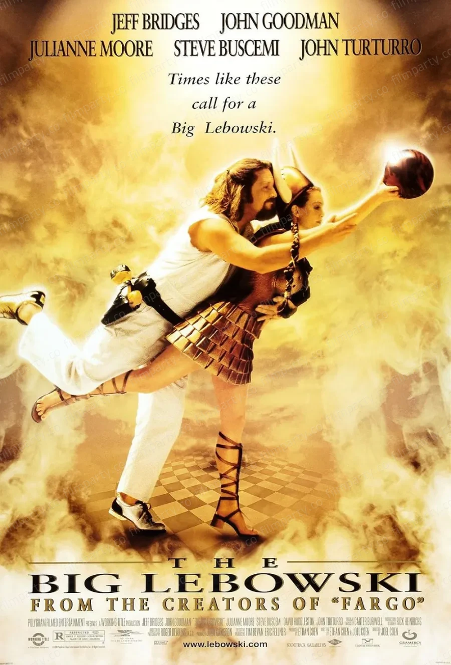 پوستر فیلم لبوفسکی بزرگ (The Big Lebowski 1998) - تماشای آنلاین و دانلود از فیلم پارتی