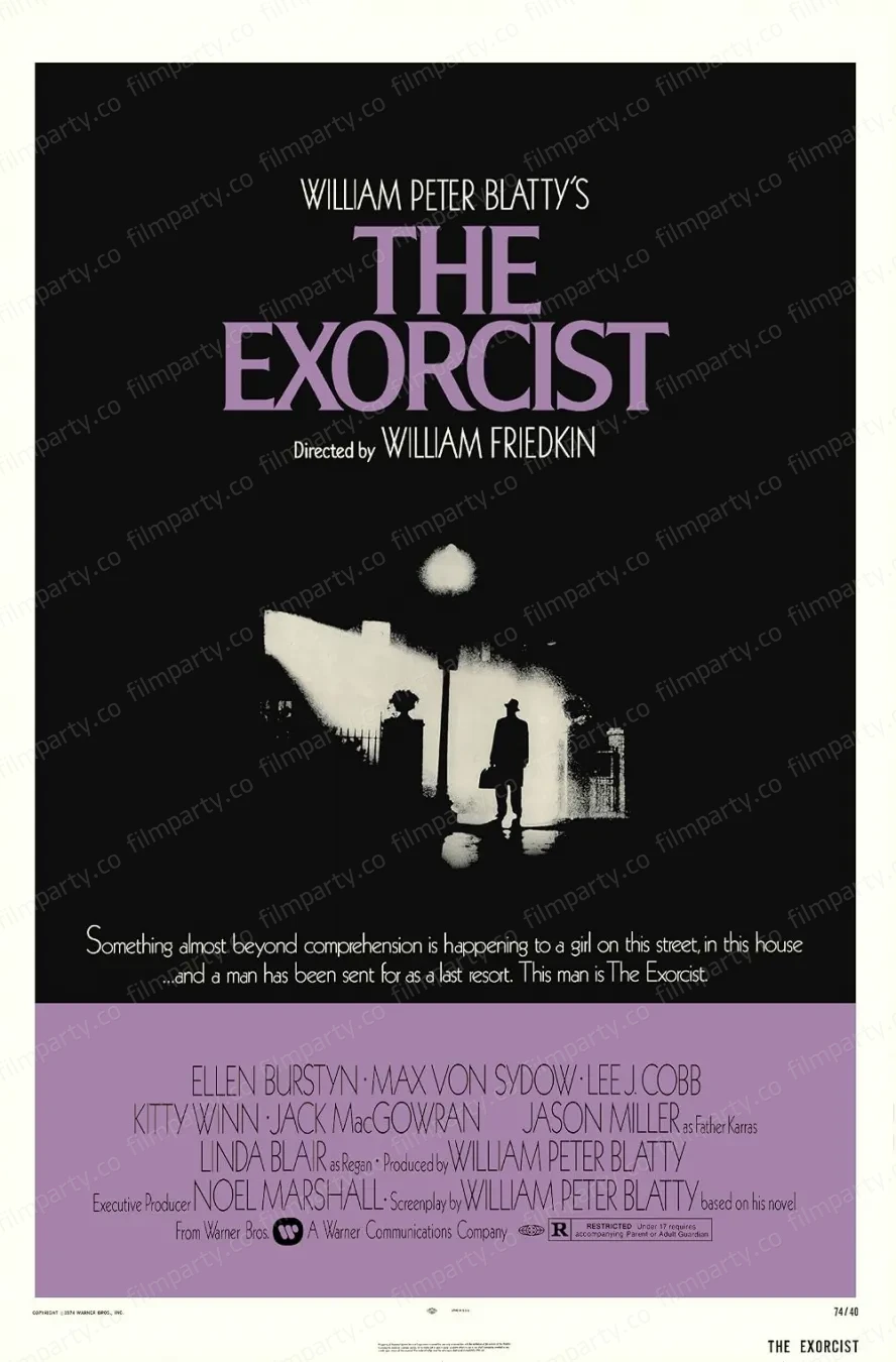 پوستر فیلم جن‌گیر (The Exorcist 1973) - تماشای آنلاین و دانلود از فیلم پارتی