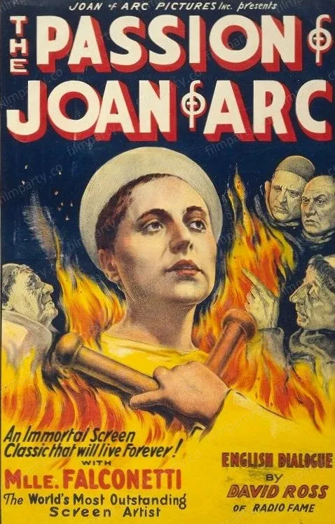 پوستر فیلم مصائب ژاندارک (The Passion of Joan of Arc 1928) - تماشای آنلاین و دانلود از فیلم پارتی
