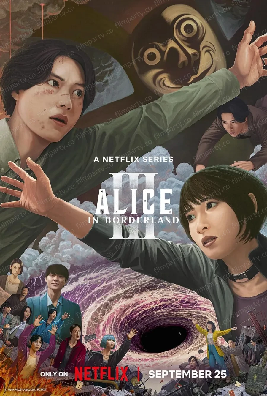 پوستر سریال آلیس در سرزمین مرزی (Alice in Borderland 2020) - تماشای آنلاین و دانلود از فیلم پارتی
