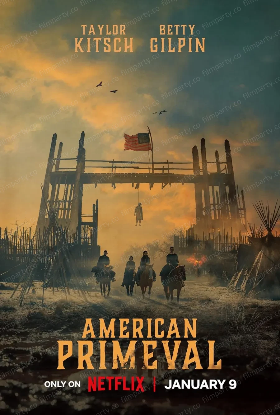 پوستر سریال بدویت آمریکایی (American Primeval 2025) - تماشای آنلاین و دانلود از فیلم پارتی