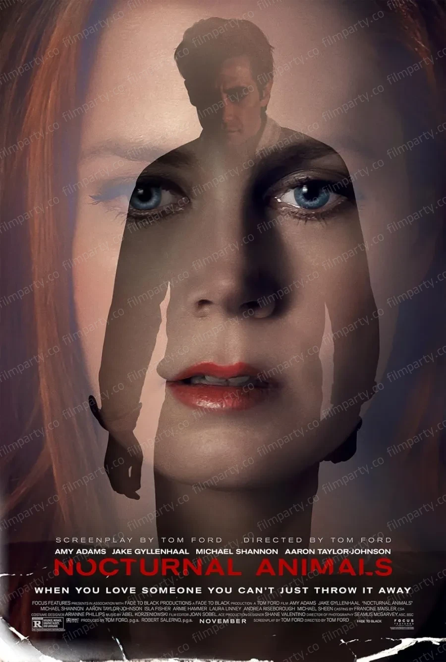 پوستر فیلم حیوانات شبگرد (Nocturnal Animals 2016) - تماشای آنلاین و دانلود از فیلم پارتی